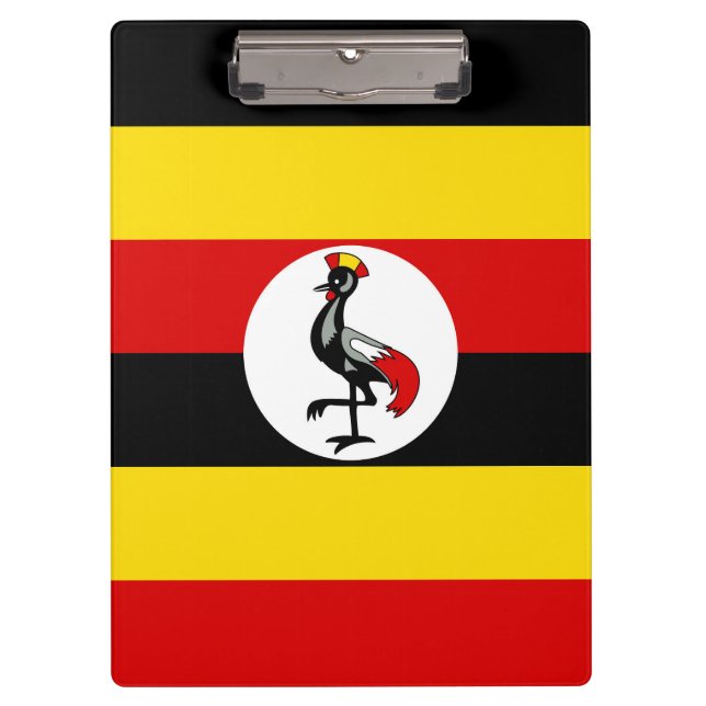 Porte-bloc Drapeau de l'Ouganda (Devant)