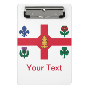 Porte-bloc Drapeau de Montréal, Québec Mini Porte - bloc