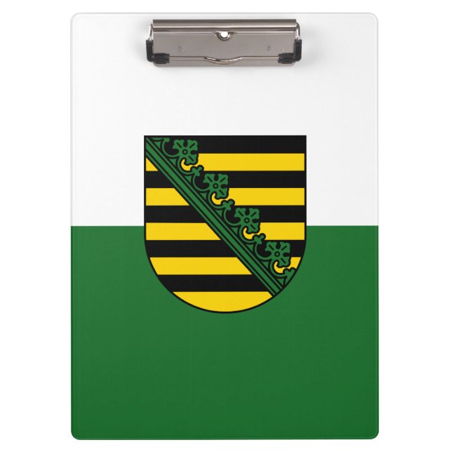 Porte-bloc Drapeau de Saxe Porte - bloc (Devant)