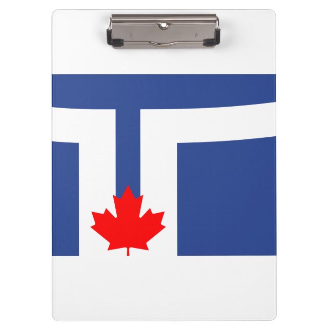 Porte-bloc Drapeau de Toronto, Ontario Clipboard (Devant)