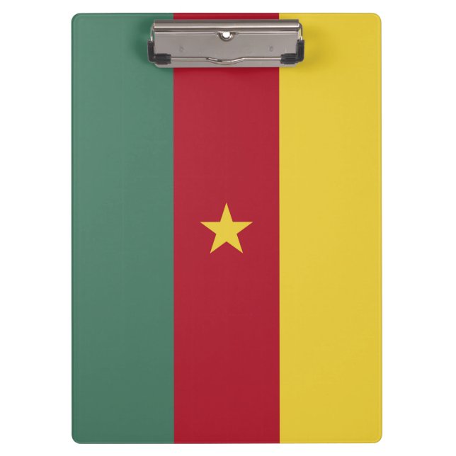 Porte-bloc drapeau du Cameroun (Devant)