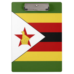 Porte-bloc drapeau du Zimbabwe