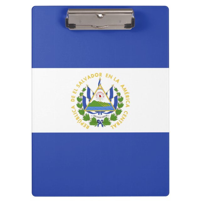 Porte-bloc Drapeau El Salvador (Devant)