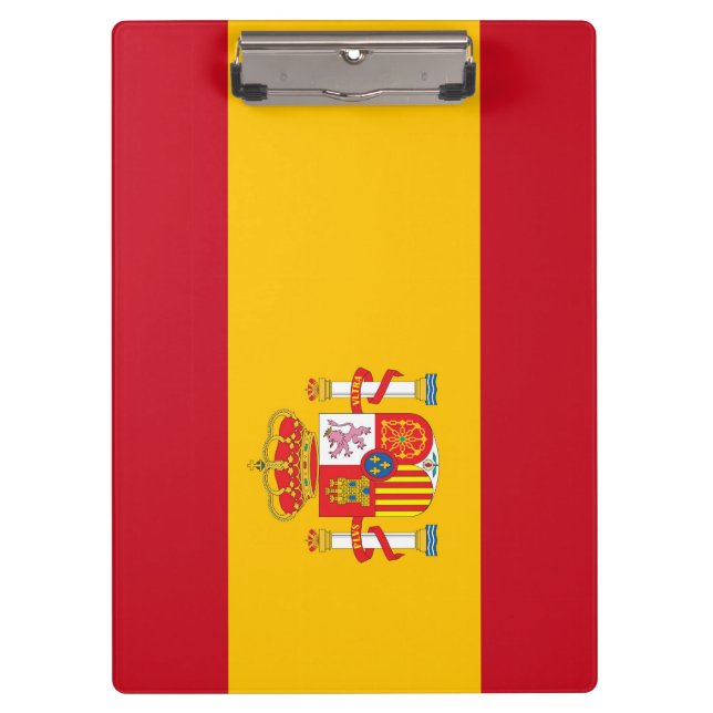 Porte-bloc Drapeau espagnol (Devant)