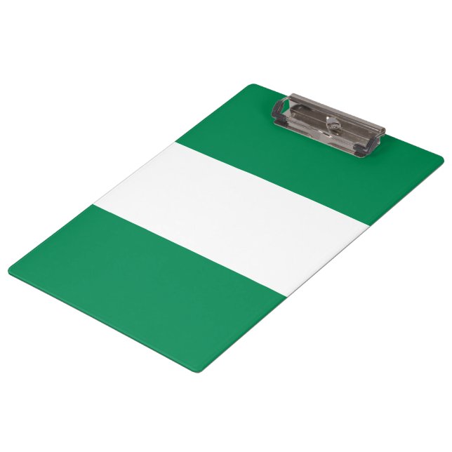 Porte-bloc Drapeau nigérian (Incliné)