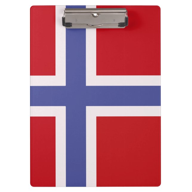 Porte-bloc Drapeau norvégien (Devant)