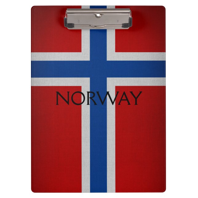 Porte-bloc Drapeau norvégien (Devant)