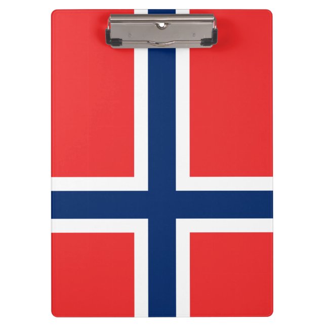 Porte-bloc Drapeau norvégien (Norvège) (Devant)