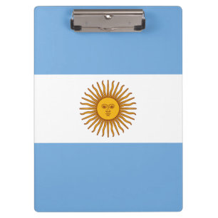 Porte-bloc Drapeau patriotique argentin