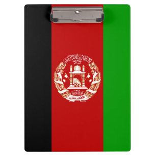 Porte-bloc Drapeau patriotique de l'Afghanistan