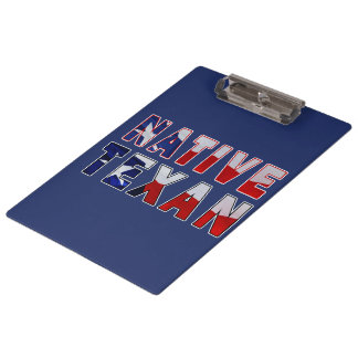 Porte-bloc Drapeau texan natif
