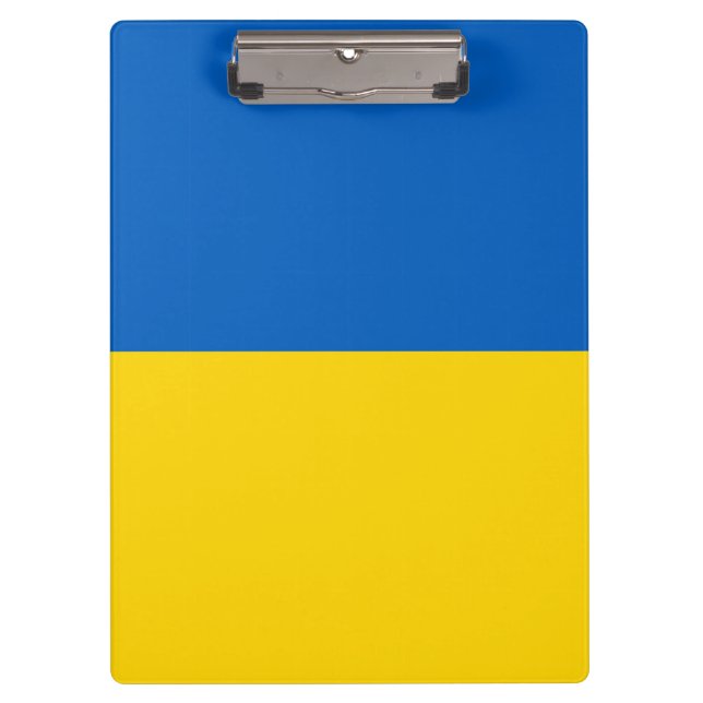 Porte-bloc Drapeau ukrainien (Devant)