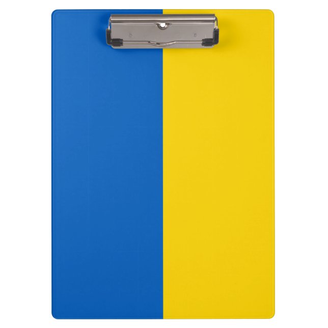 Porte-bloc Drapeau ukrainien (Ukraine) (Devant)