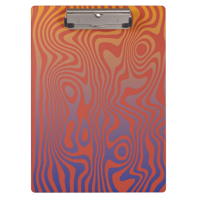 Porte-bloc Dream Flow l Abstract Trippy Pattern - No. 01 (Devant)