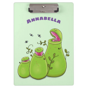 Porte-bloc Drôle carnivore carnivore carnivore plante dessin
