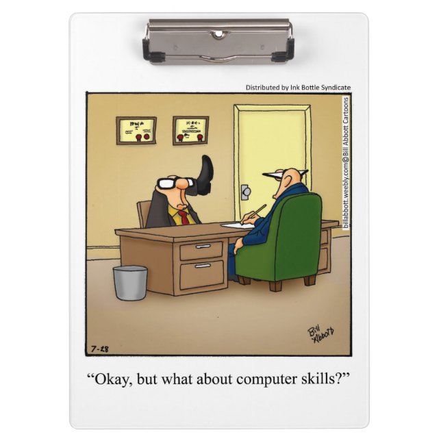 Porte-bloc Drôle Entreprise Humour Porte - bloc cadeau (Devant)