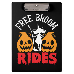 Porte-bloc Drôles de balades en balai Halloween gratuites Sor