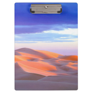 Porte-bloc Dunes de Glamis au coucher du soleil