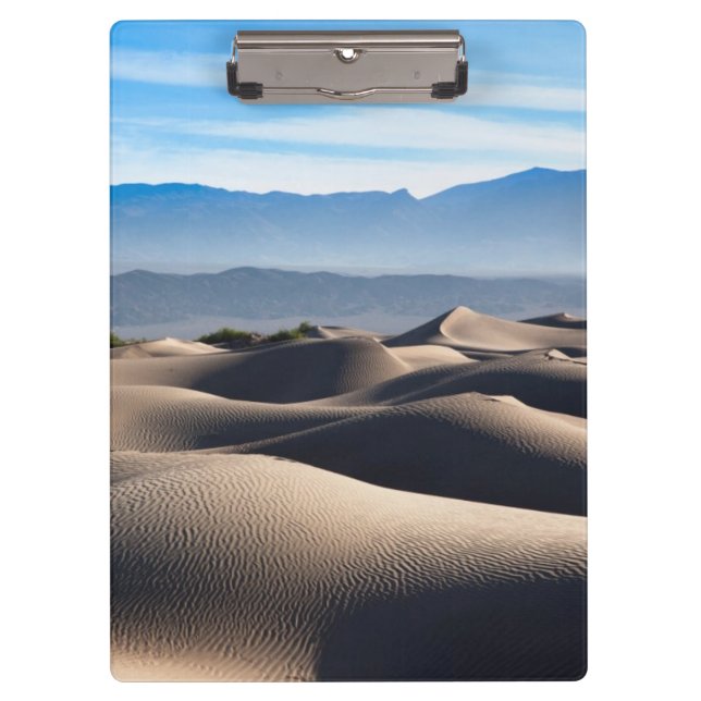 Porte-bloc Dunes de sable plates de mesquite (Devant)