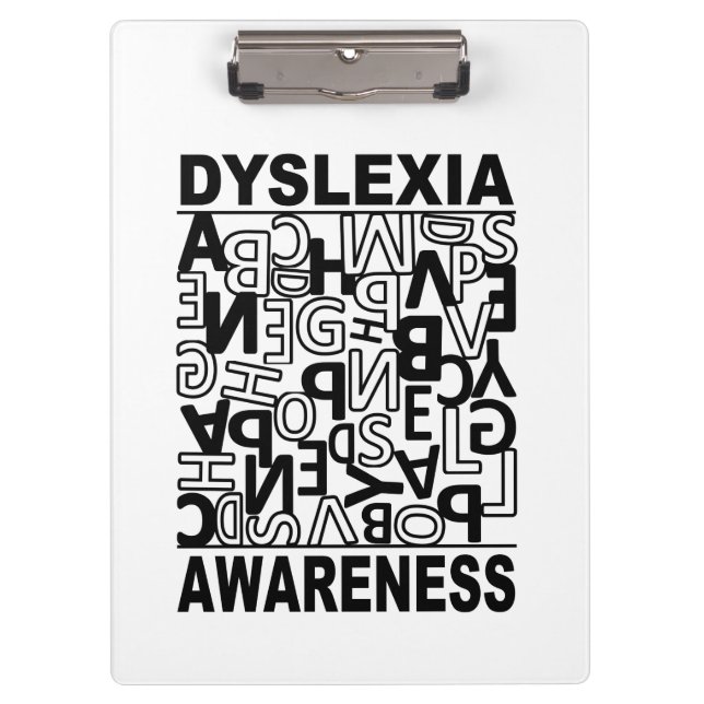Porte-bloc Dyslexie Sensibilisation Dyslexie Enseignants Élèv (Devant)
