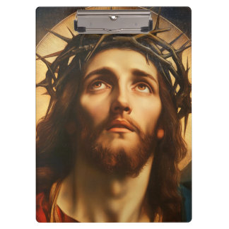 Porte-bloc Ecce Homo | Jésus-Christ avec la Couronne d'Épines