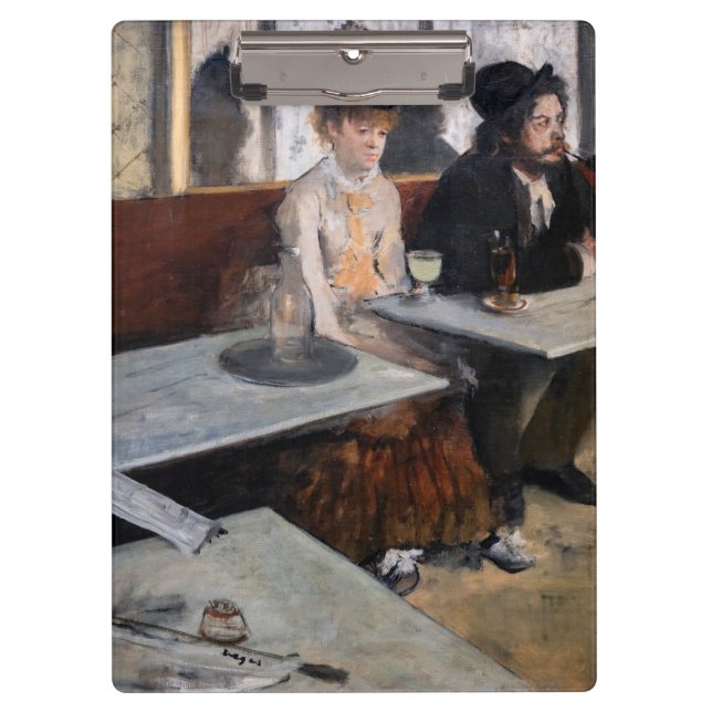 Porte-bloc Edgar Degas - Dans un café / L'Absinthe (Devant)