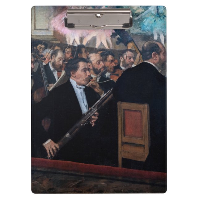 Porte-bloc Edgar Degas - Orchestre à l'Opéra (Devant)