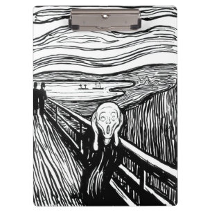 Porte-bloc Edvard Munch - La lithographie de cri