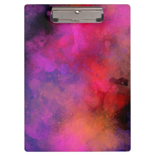 Porte-bloc Effet Splatter de peinture Galaxy