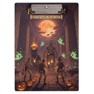 Porte-bloc égyptien d'Halloween