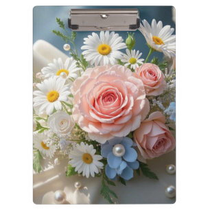 Porte-bloc Élégance intemporelle florale rencontre romance ch