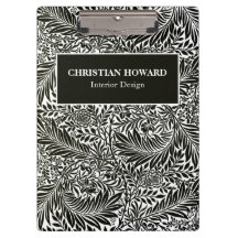 Élégant feuillage noir et blanc Marque commerciale