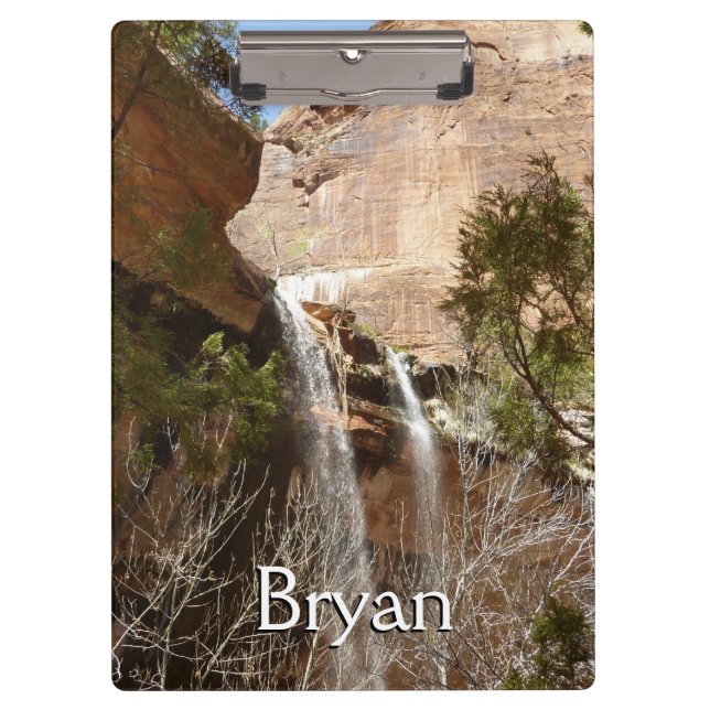 Porte-bloc Emerald Pool Falls I du parc national Zion (Devant)