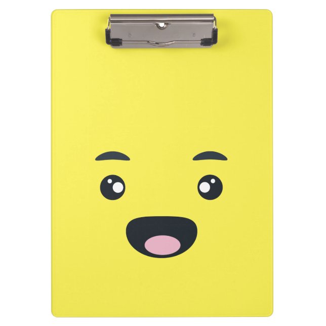 Porte-bloc Emoji de sourire (Devant)