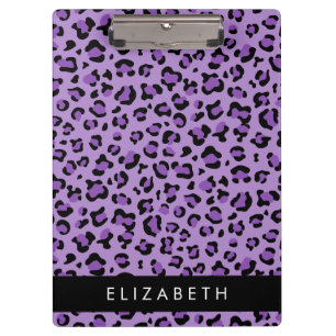 Porte-bloc Empreinte de léopard, Spots, Leopard Violet, Votre