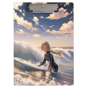 Porte-bloc En route pour attraper une vague