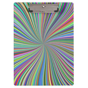 Porte-bloc Énergétique Colorful Ribbon Sunburst
