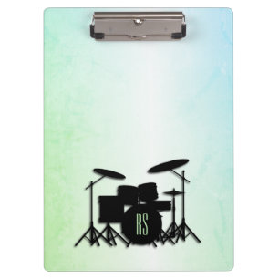 Porte-bloc Ensemble de batterie Monogram Green