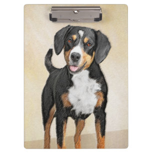 Porte-bloc Entlebucher Mountain Dog Peinture - Art original