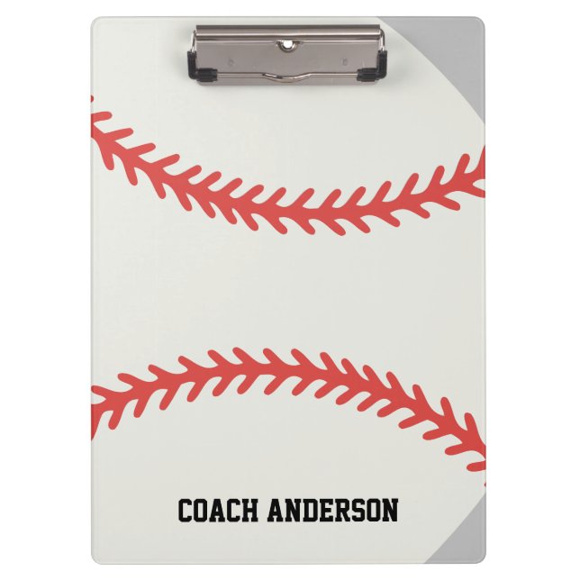 Porte-bloc Entraîneur de baseball (Devant)