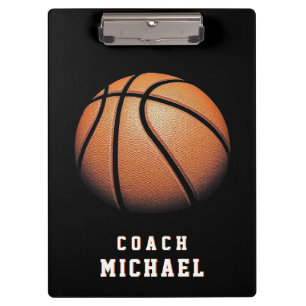 Porte-bloc Entraîneur de basket-ball personnalisé