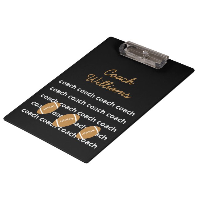 Porte-bloc Entraîneur de football Porte - bloc personnalisé (Incliné)