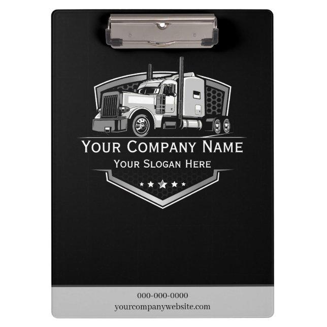 Porte-bloc Entreprise de camionnage professionnel (Devant)