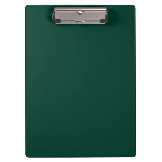 Porte-bloc Épinette de couleur solide vert foncé (Devant)