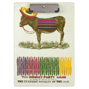 Porte-bloc Éplucher la queue sur l'âne