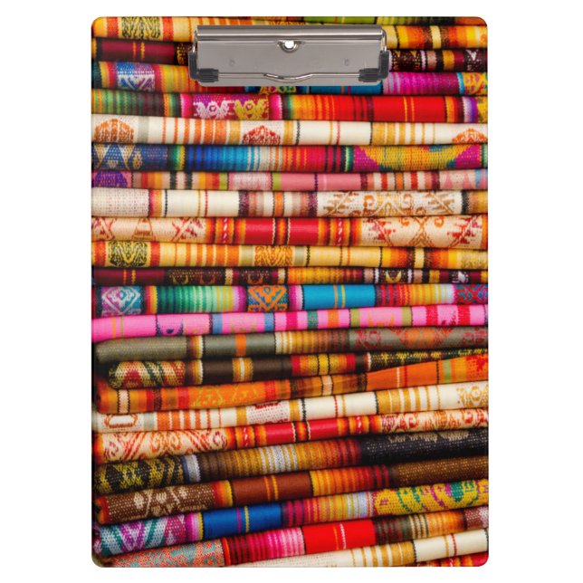 Porte-bloc Équateur, région de Quito, marché d'artisanat d'Ot (Devant)
