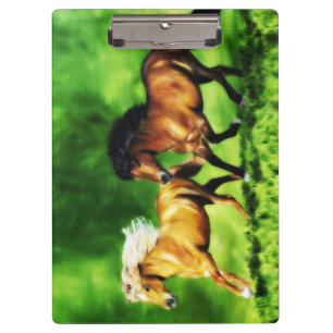 Porte-bloc Équipe de rêve de chevaux islandais