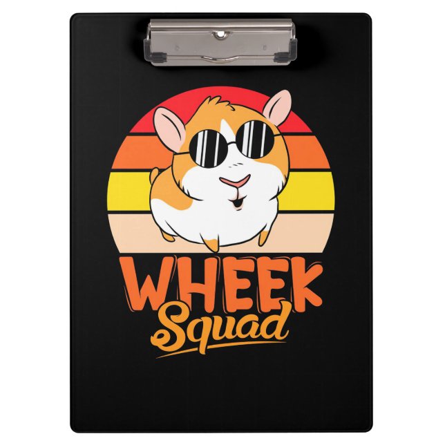 Porte-bloc Équipe de roue de hamster (Devant)