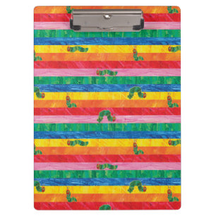 Porte-bloc Eric Carle Caterpillar Rainbow Stripe Motif