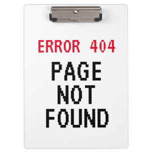 Porte-bloc Erreur 404 Page Non trouvé drôle mème personnal